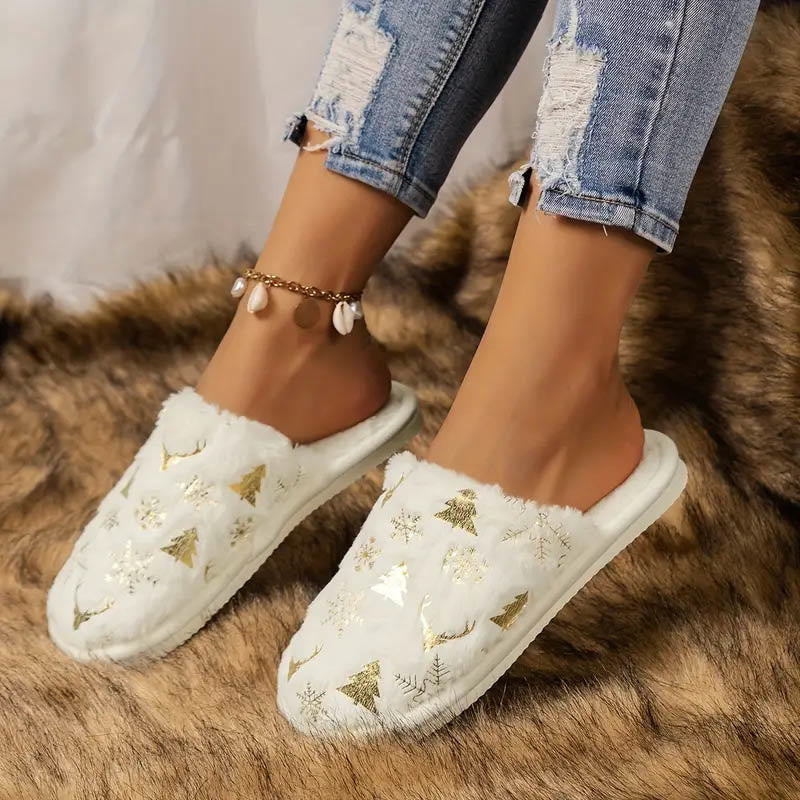 Chaussons sapin de Noël grande taille - image 6