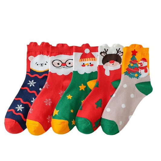 Chaussettes de Noël chaudes grande taille