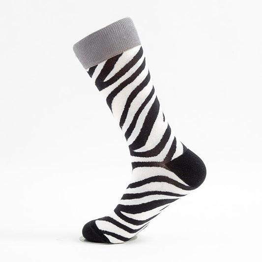 Chaussettes mi-mollet à carreaux grande taille (5 paires)