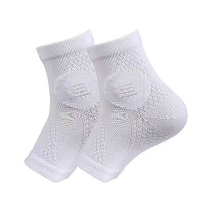 Chevillères anti-transpiration à bout ouvert (2 paires) - Blanc - L/XL - image 5