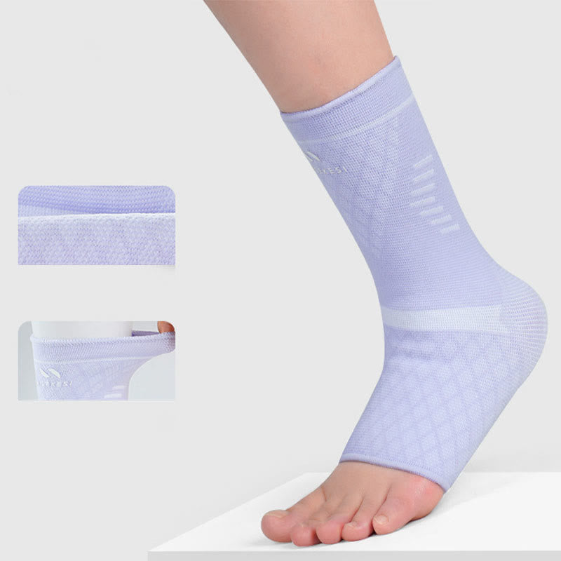 Chevillères de sport respirantes grande taille (2 paires) - Violet - EU41-43 (US7.5-9) - image 5