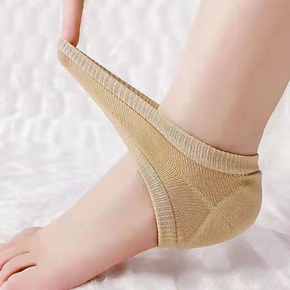 Chevillères sans orteils douces pour la peau (4 paires)
