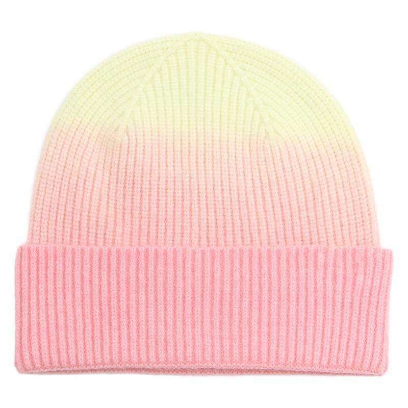 Ensemble 2 en 1 de gants et bonnets de couleur dégradée