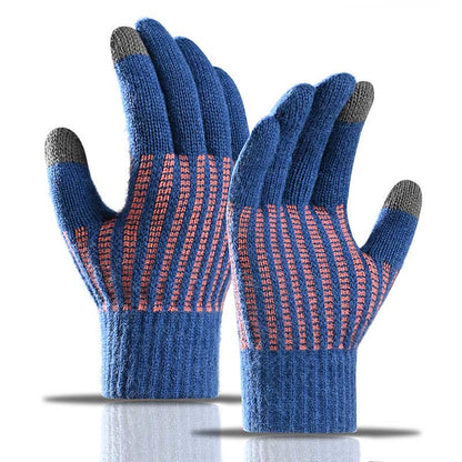 Gants épais et chauds - Bleu - Taille unique - image 3