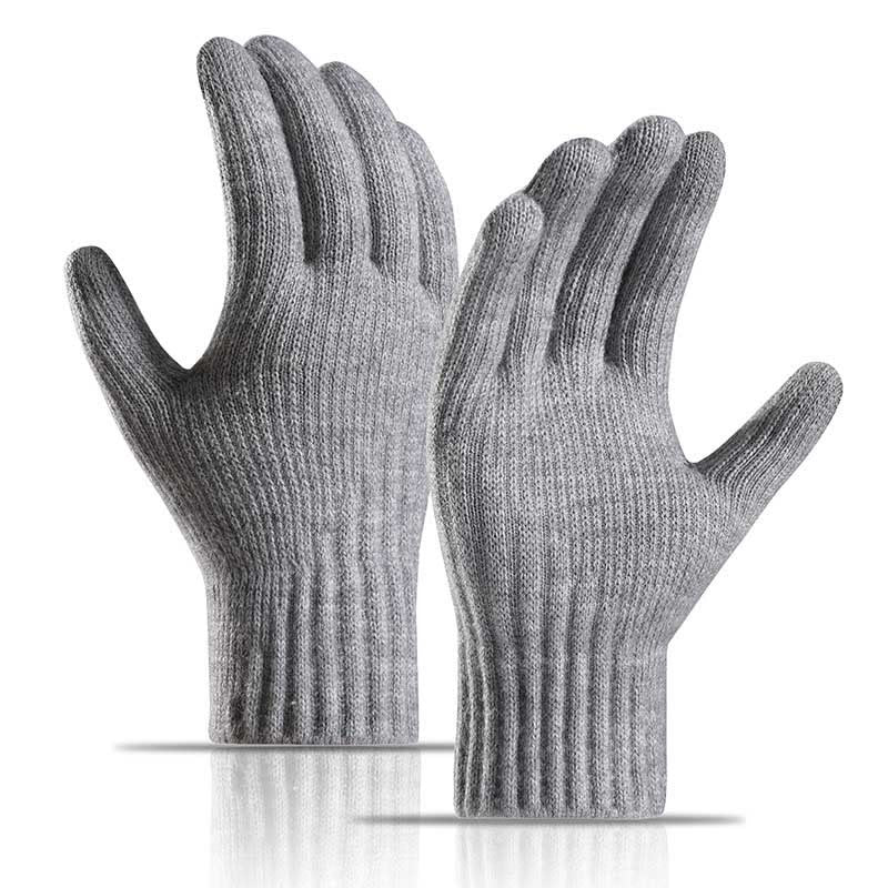 Gants doux et respectueux de la peau - Gris clair - Taille unique - image 0