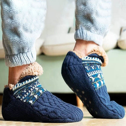 Chaussons-chaussettes tricotés épais grande taille - image 5