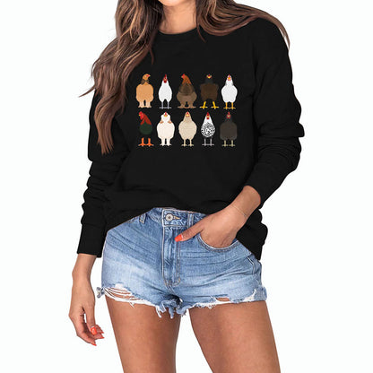 Sweat-shirt imprimé poussin grande taille - image 15