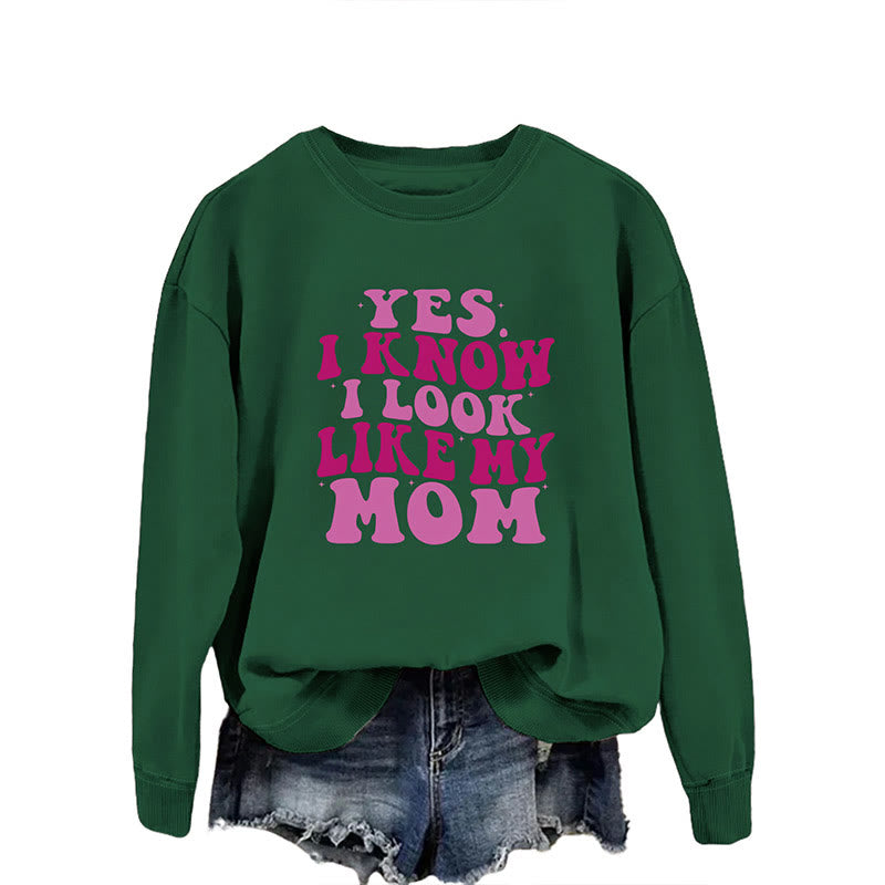 Sweat-shirt à lettres violettes grande taille - Vert foncé - 2XL - image 6