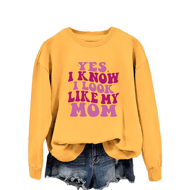 Sweat-shirt à lettres violettes grande taille - Jaune - 2XL - image 8