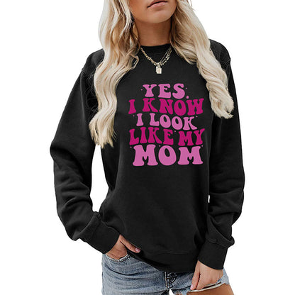 Sweat-shirt à lettres violettes grande taille - image 11