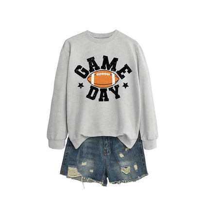 Sweat-shirt Game Day grande taille - Gris - 2XL - image 2