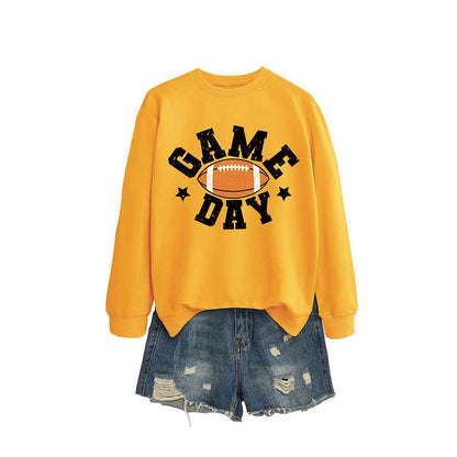 Sweat-shirt Game Day grande taille - Jaune - 2XL - image 7