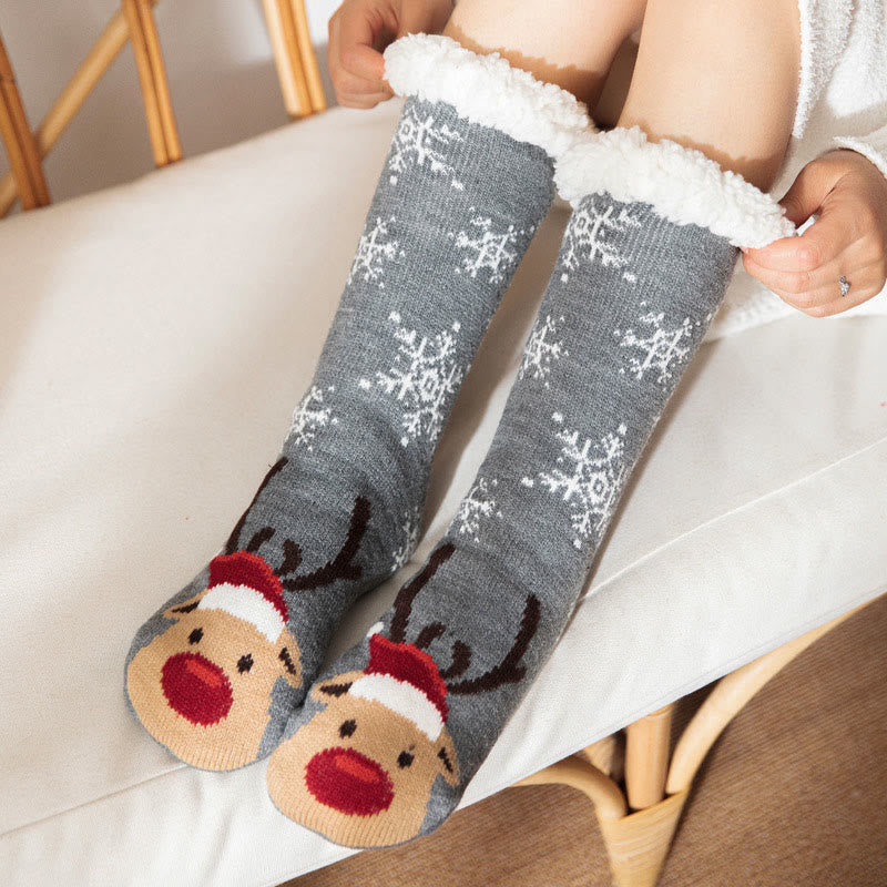 Chaussettes chaussons Bell Elk grandes tailles - Gris - EU36-42(US3-8.5) - image 3