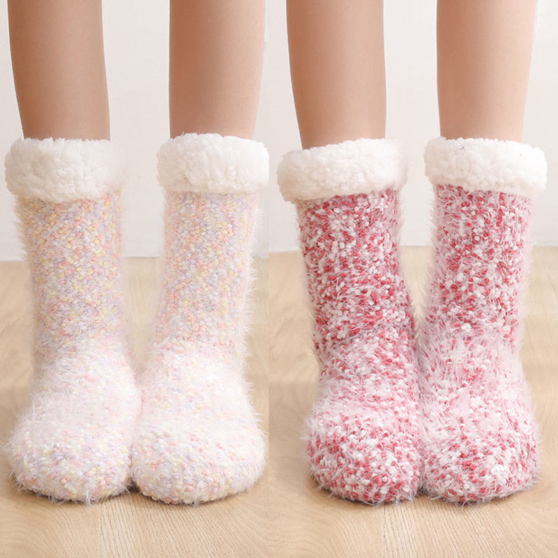 Chaussettes-chaussons chaudes et épaisses grandes tailles - image 3
