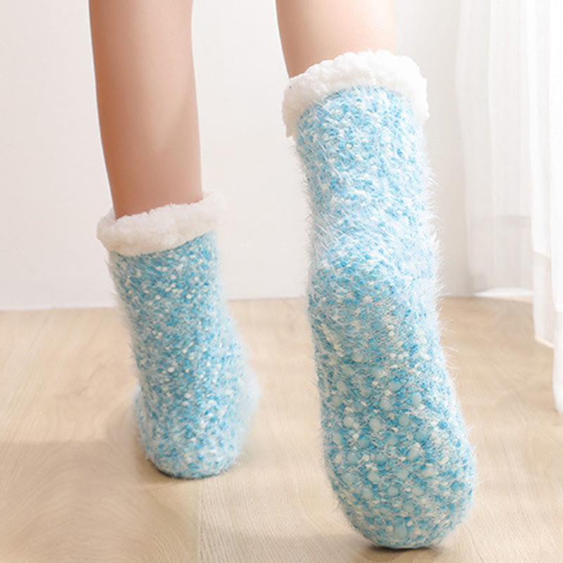 Chaussettes-chaussons chaudes et épaisses grandes tailles - image 4