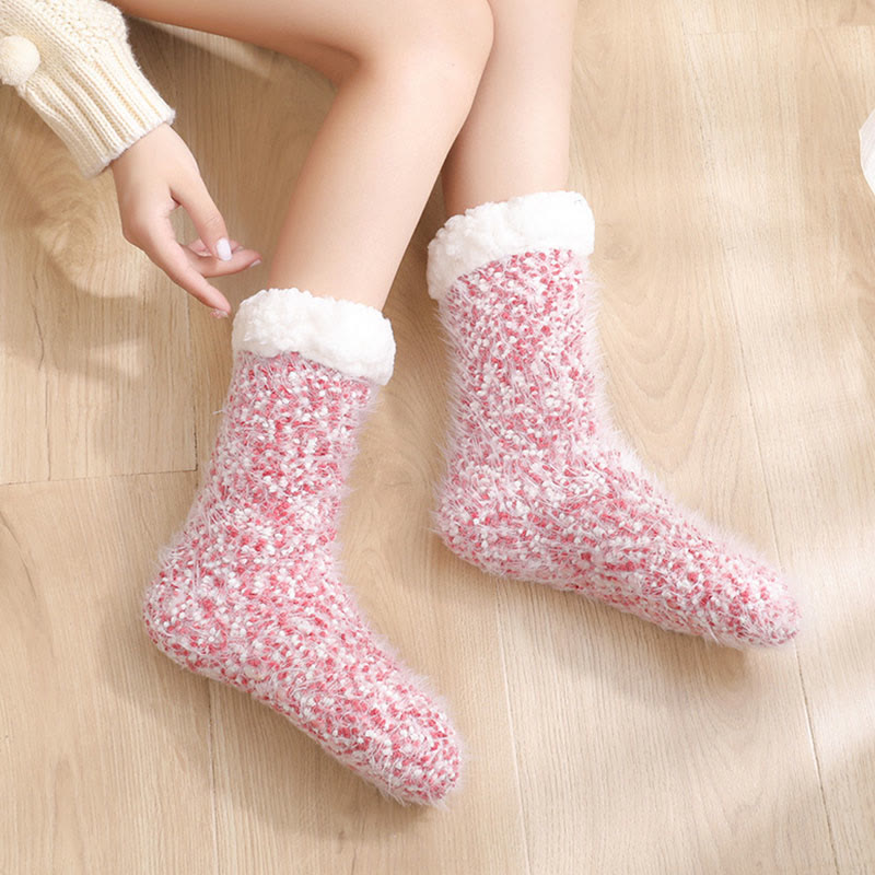 Chaussettes-chaussons chaudes et épaisses grandes tailles - image 5