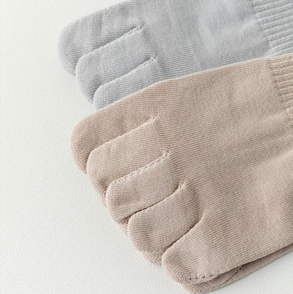 Chaussettes d'alignement des cinq orteils grande taille (5 paires)