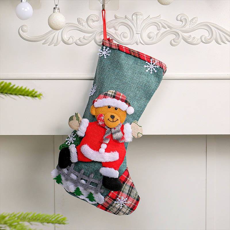 Chaussettes de Noël grande taille (4 paires) - image 4