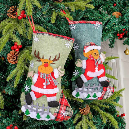 Chaussettes de Noël grande taille (4 paires) - image 1