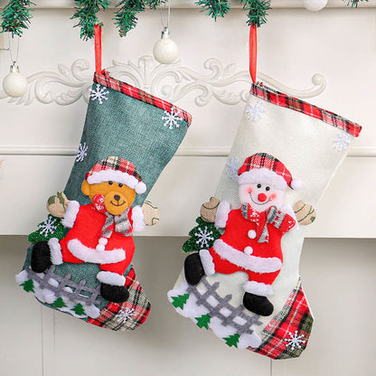 Chaussettes de Noël grande taille (4 paires) - image 3