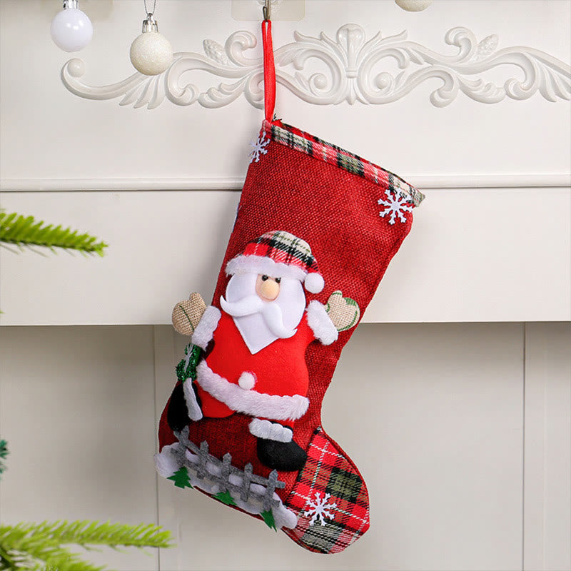 Chaussettes de Noël grande taille (4 paires) - image 8