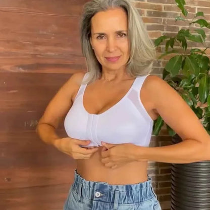 Soutiens-gorge de sport à fermeture avant - image 2