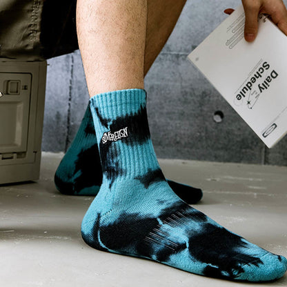 Chaussettes courtes brodées de lettres (3 paires) - image 1