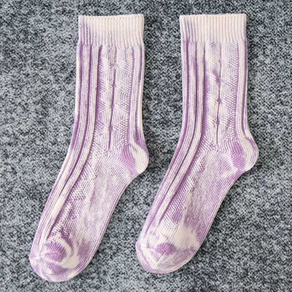 Chaussettes rétro quart de pouce (3 paires) - Violet - EU37-41 (US4-7,5) - image 6