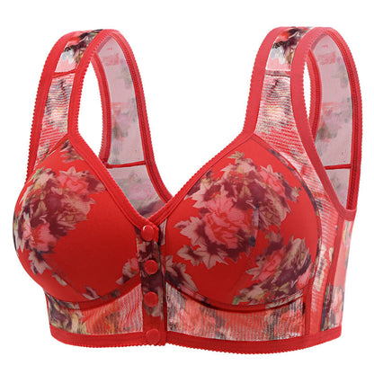 Soutien-gorge sans armatures ultra doux - Rouge - 5XL - image 3