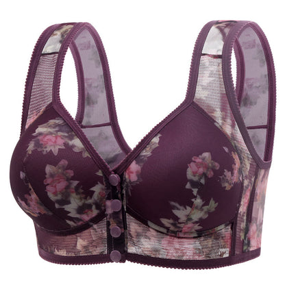 Soutien-gorge sans armatures ultra doux - Violet - 5XL - image 2