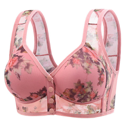 Soutien-gorge sans armatures ultra doux - Rose - 5XL - image 1
