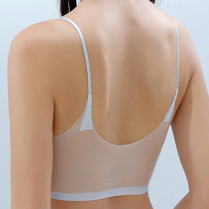 Soutien-gorge sans armatures en soie glacée grande taille (lot de 2)