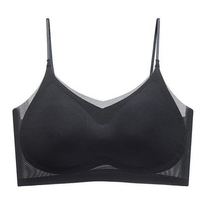 Soutien-gorge sans armatures en soie glacée grande taille (lot de 2)