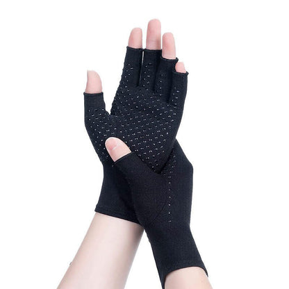 Gants de compression demi-doigts