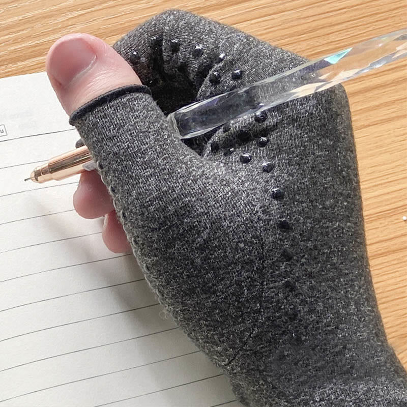 Gants de compression demi-doigts