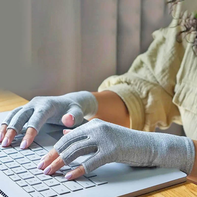 Gants de compression en tissu évacuant l'humidité - image 1