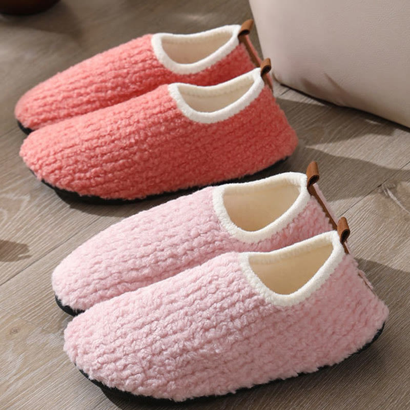 Chaussons en fourrure bouclée et duveteuse grande taille - image 15
