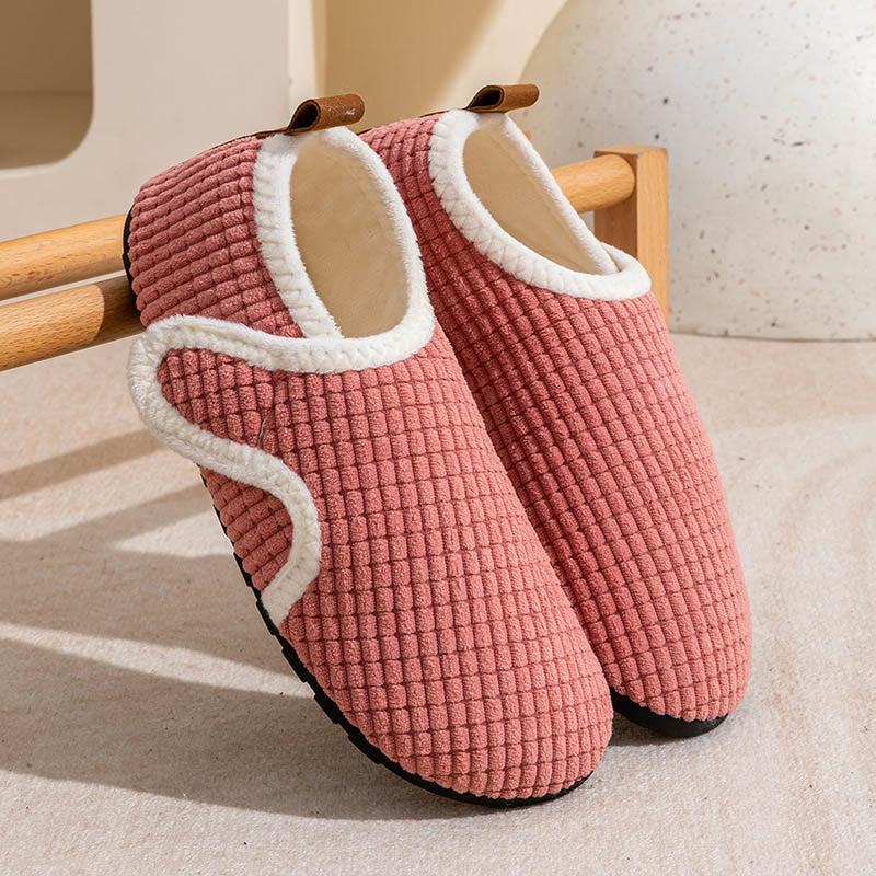 Chaussons légers et confortables grande taille - Rose - EU43-44 (US9-10) - image 10