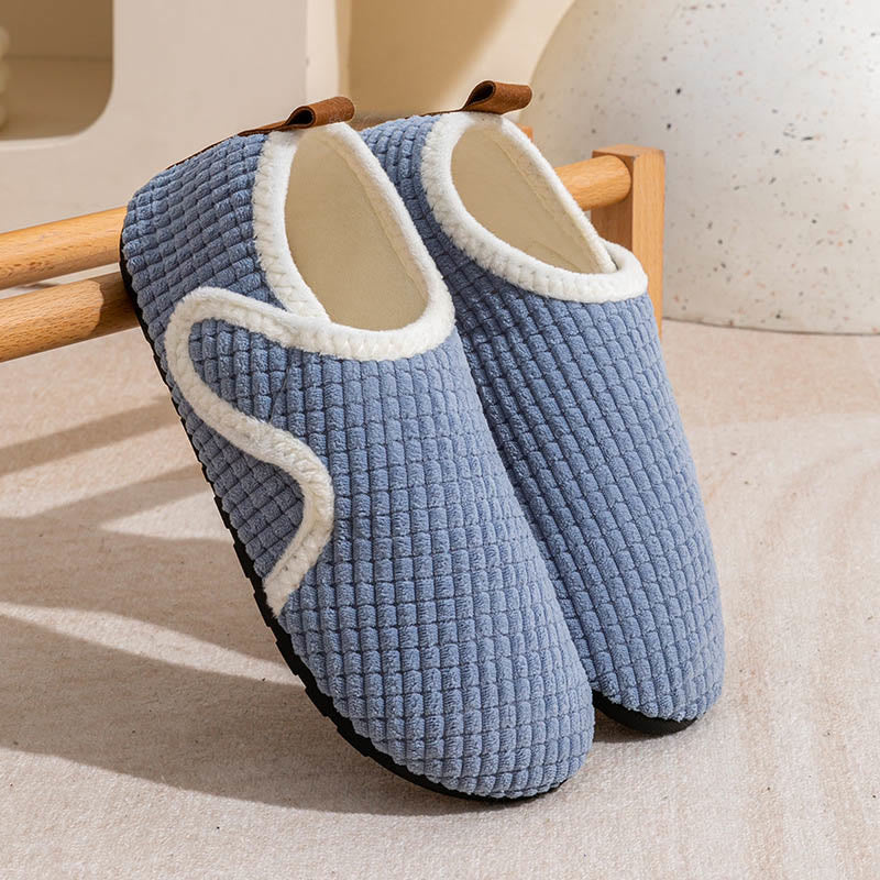 Chaussons légers et confortables grande taille - Bleu - EU43-44 (US9-10) - image 12