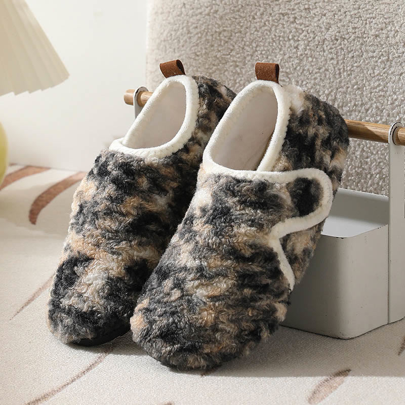 Chaussons à bande adhésive grande taille - Léopard - EU43-44 (US9-10) - image 11