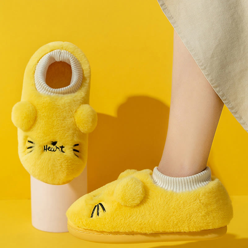 Chaussons chat dessin animé grande taille - image 0