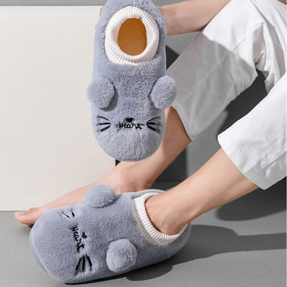 Chaussons chat dessin animé grande taille - image 1