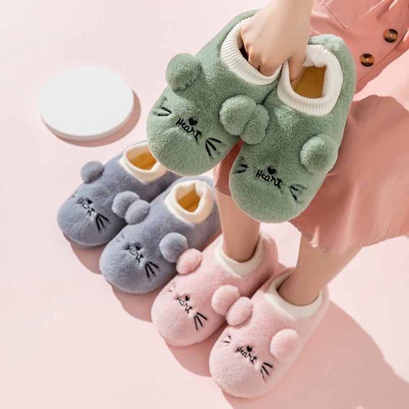 Chaussons chat dessin animé grande taille - image 3