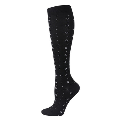 Chaussettes de compression Wave Grid (3 paires) - Pois - S/M - image 4