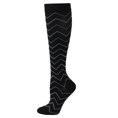 Chaussettes de compression Wave Grid (3 paires) - Vague - S/M - image 5