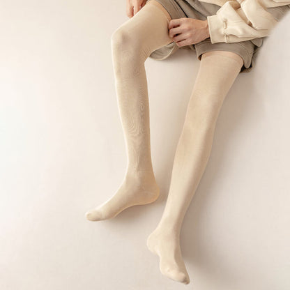 Chaussettes hautes en coton uni (2 paires) - image 6