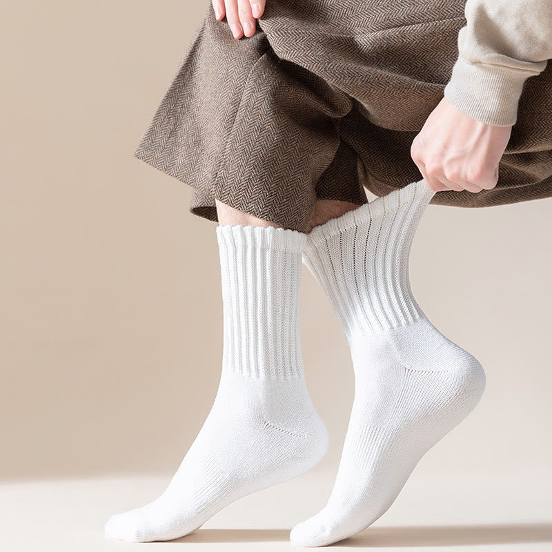 Chaussettes épaisses à rayures (4 paires) - image 3