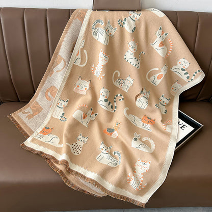 Grande écharpe douce pour chat - Kaki - Taille unique - image 8