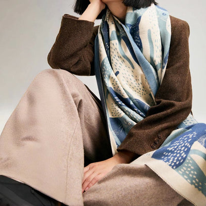 Écharpe couverture jacquard Sweet Cat - image 5