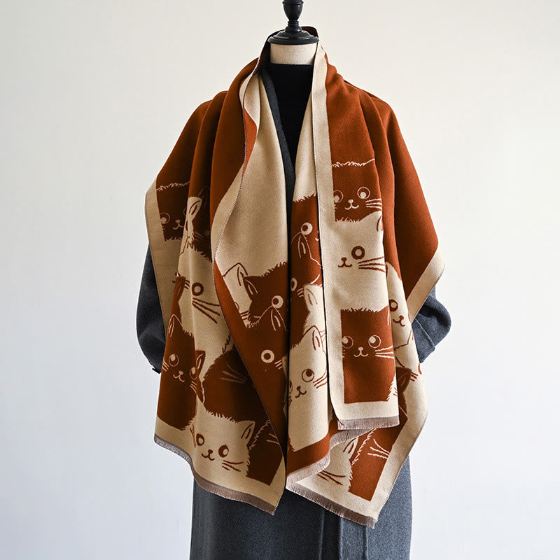 Écharpe couverture d'hiver chaude et agréable - image 7